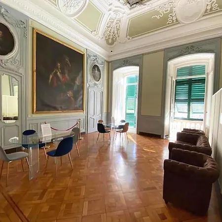 Palazzo Lomellini Historic Retreat By M3trocubo - Elegant Near Aquarium & Via Garibaldi شقة *